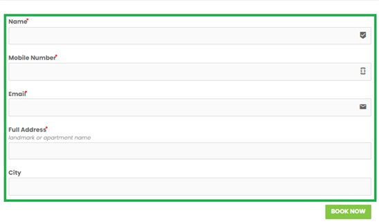 Booking Form